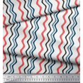 thumbnail image 2 of Soimoi Rayon Fabric Waves Artistic Print Fabric by Yard 56 Inch Wide, 2 of 3