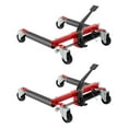 thumbnail image 1 of Yeshouse Rueda de coche hidráulica de ruedas Dolly conjunto de 2, 3000 libras de capacidad de alta resistencia con Pedal de pie para la reparación de neumáticos en movimiento automático, 1 of 7