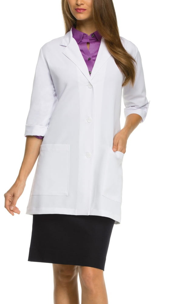 Barco Barco Grey S Anatomy Signature 3 4 Sleeve Lab Coat Lab Coat Walmart Com Walmart Com