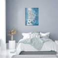 thumbnail image 6 of Blue Butterfly Decor Wall Art Memorial Pictures Motivational Decor Flower Canvas Painting Butterfly Decorations Framed Artwork for Bedroom 12"x16", 6 of 6