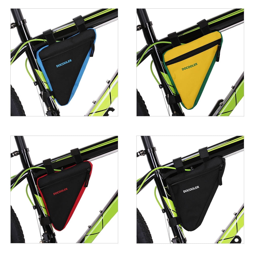 Bicycle Storage Bag, Bike Frame Front Tube Handlebar Saddle Triangle Basket Pouch Pack Travel Bag on Back for Women/Man Road Mountain Cycling