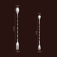 thumbnail image 4 of Shoreew Stainless Steel Cocktail Mixing Spoons Bar Spoon Long Stirring Spoon Drink Stirrers for Tea Coffee Ice Cream Juice, 4 of 6