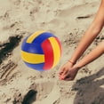 thumbnail image 1 of Raindrops Volleyballs Multi PVC Round Soft Beach Volleyball For Indoor Training And Emergency Situations 1Pack, 1 of 6