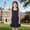 Dark Blue, variant on HAJWOH Girls Preppy Sleeveless Dress Pleated Knee Length A-Line Buttons Dresses Girls' School Uniform Dress Gray 6-7 Years