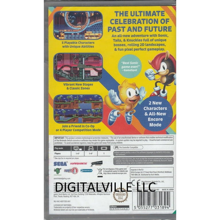 SONIC MANIA PLUS スイッチ Sonic Mania Plus - Nintendo Switch for sale online | eBay