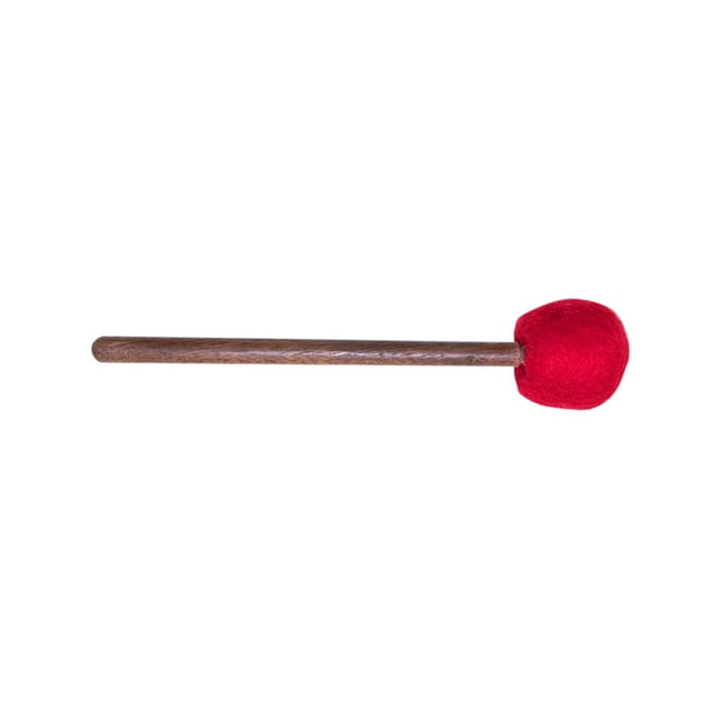 ZLight Bol de Son Maillet de Remplacement Instrument Fait Main Bâton de Musique 26cmx4cm Bol Accessoire Rouge Épais