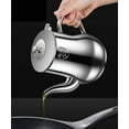 thumbnail image 4 of 304 Stainless Steel Oil Pot 1000Ml, Oil Can Container with Strainer Up Large Filter Stainless Containers Kitchen Storage (1*Stainless Steel Oil Pot), 4 of 4