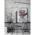 thumbnail image 3 of Marmont Hill Poppies and Butterflies Canvas Wall Art, 3 of 7