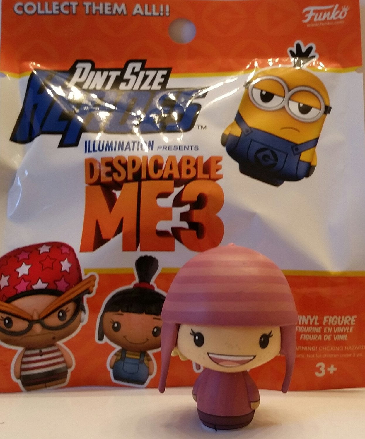 Despicable Me 3 Movie Pint Size Heroes EDITH Vinyl Figurine New
