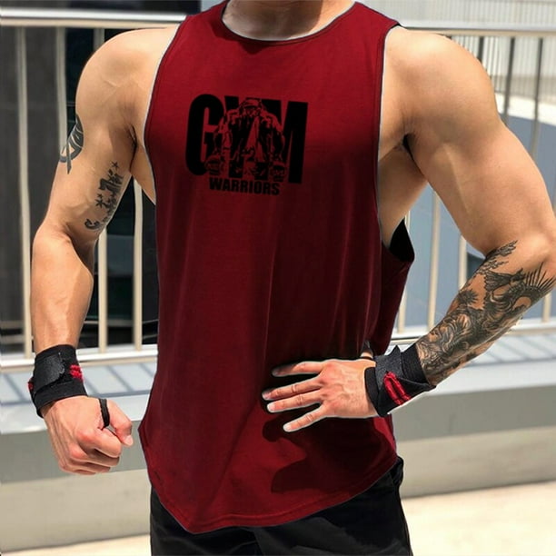 Gym Camiseta Deportiva Sin Mangas Tank Top Ropa De Training Para