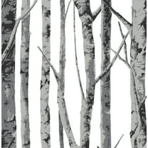 NextWall Birch Trees Peel and Stick Wallpaper