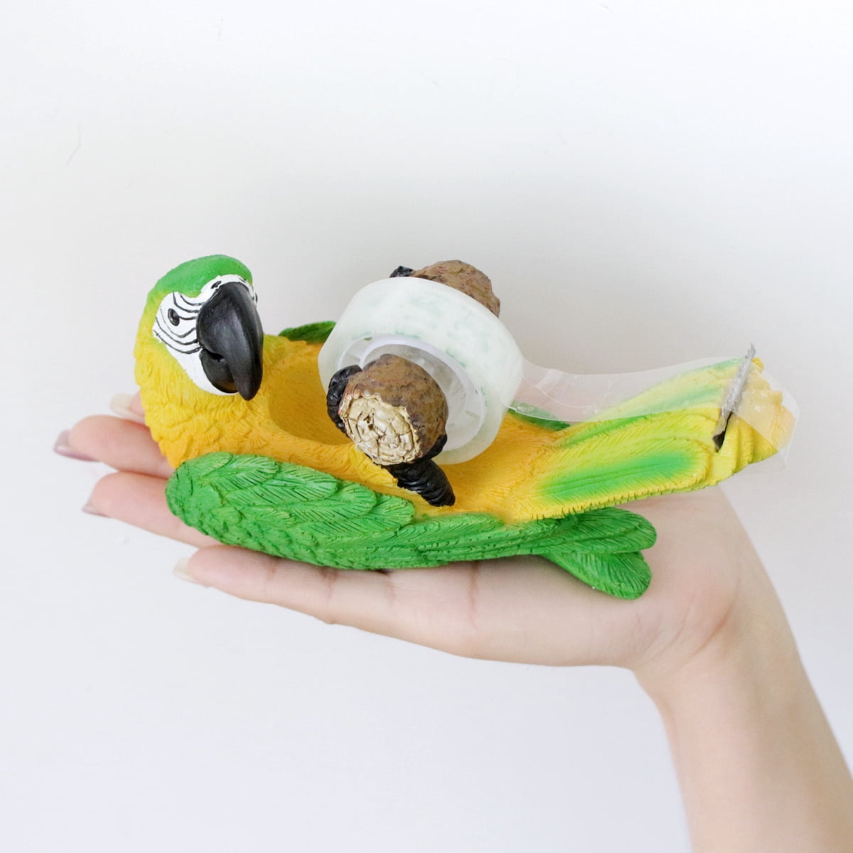 Novelty Tape Cutter Office Supplies,Resin Cartoon Animal Tape Dispenser Home Office Desk Accessories,Funny Stationery Gift Idea