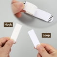 thumbnail image 3 of 30x16mm Picture Hanging Strips, 64 Pairs Poster Strips Self Adhesive for Hanging Pictures Posters, White, 3 of 7