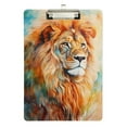 thumbnail image 2 of Lion Head Painting Acrylic Clipboards 12 x 9 Inch A4 Size with Low Profile Clip Hanging Clipboard for Classroom School Office, 2 of 8