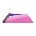 thumbnail image 2 of Ahgly Company Indoor Rectangle Abstract Pink Modern Area Rugs, 2' x 4', 2 of 4