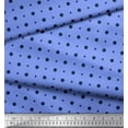 thumbnail image 3 of Soimoi Satin Silk Fabric Dots & Star Print Fabric by Yard 42 Inch Wide, 3 of 3