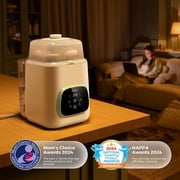 Momcozy KleanPal Pro Baby Bottle Washer, Sterilizer & Dryer Combo for Easy Cleaning, Bottle Washer Machine for Bottles,Baby Item Care