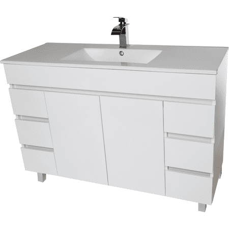 Zeus 48 Standing Bathroom Vanity Cabinet Set Bath Furniture With