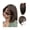 Dark brown, variant on 10" Remy Human Hair Toppers for Women 7×10cm Breathable Hand-Tied Hair Toppers with Silk Mesh Base, Natural Hairline Invisible Skin Clip in Hair Pieces