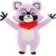 thumbnail image 2 of Sfkow 2024 Indigo Park Plush, 98 "Rambley The Raccoon Plushies Toy para regalo de fanáticos, almohada de animal de peluche suave Mascotas Rambley Plush para decoración de dormitorio de niños, opción d, 2 of 8