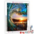 thumbnail image 2 of 5D Diamond Painting Herz aus Wasser, 2 of 10