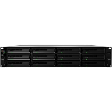 Synology Rx1214 Drive Enclosure - Rack-mountable - 12 X Total Bay - 12 X 2.5"/3.5" Bay - Serial Ata/600 Controller - Infiniband (rx1214)