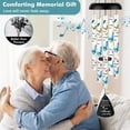 thumbnail image 3 of Memorial Wind Chimes Sympathy Gift - Windchimes in Loving Memory of Loved One, Bereavement Gifts for Loss of Mom/Dad, Condolences Grief Remembrance Funeral Grieving, Butterfly, 3 of 6