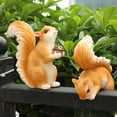 thumbnail image 5 of Cute Squirrel Resin Statue Suitable for Garden Yard Outdoor Tree or Fence, 5 of 8