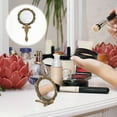 thumbnail image 3 of MasteelfCA Crystal Mirror Handheld Cosmetic Mirror Portable Vanity Mirror Folding Mirror, 3 of 7