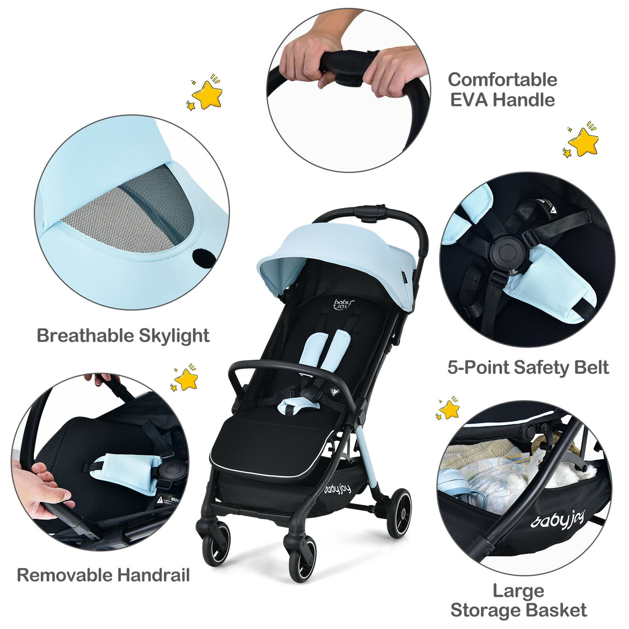 single fold pushchair