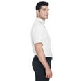 thumbnail image 3 of Harriton Mens Short-Sleeve Oxford with Stain-Release 4XL White, 3 of 3