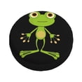 thumbnail image 3 of ZNDUO Frog Cartoon Pattern Spare Tire Cover, Universal Fit for Jeep Trailer RV SUV Camper Vehicle Waterproof Dust Tire Cover 16 inch, 3 of 8