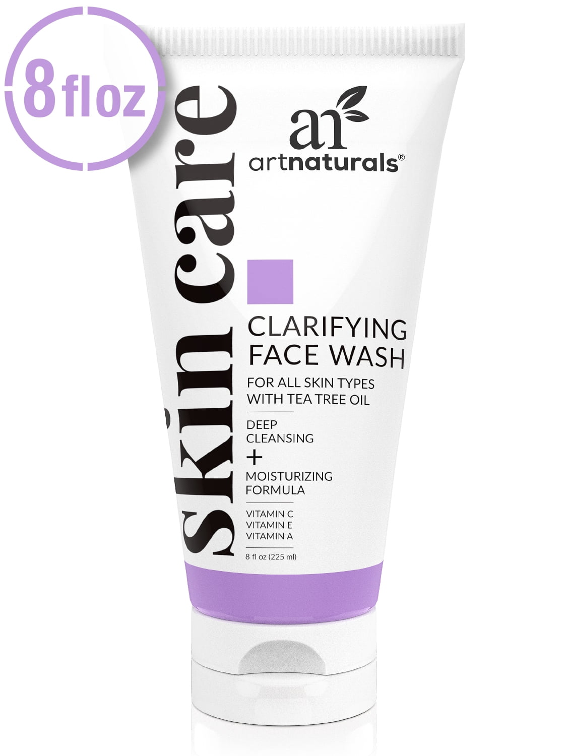 Artnaturals Clarifying Face Wash Deep Cleansing and Exfoliation (8 Fl