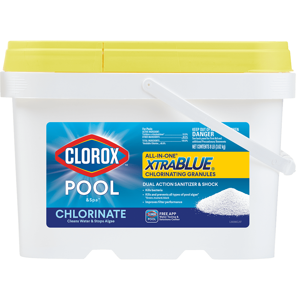 Clorox Pool&Spa 8 lb Chlorine Granules for Swimming Pools