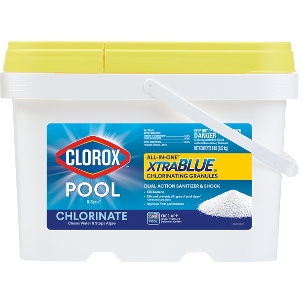 Clorox Pool&Spa 8 lb Chlorine Granules for Swimming Pools