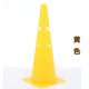 thumbnail image 2 of Obstáculos cortavientos para entrenamiento de fútbol, letrero de vallas, tubo de bloqueo de carretera, cono triangular, letrero de baloncesto de 48 cm con orificio, barril para letrero, 2 of 5