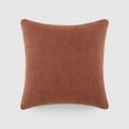 thumbnail image 6 of Stone Washed Throw Pillows in Distressed Cotton Solid Terracotta Clay by Comfort Canopy, 6 of 14