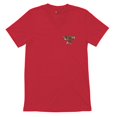thumbnail image 5 of Country Boy Camo Crest Men's V-Neck T-shirt Small Town Rodeo Cowboy USA Military, 5 of 7