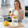 thumbnail image 4 of Outdor Machine Manuelle de Rase-Glace Portable pour la Maison, Acier Robuste, Broyeur de Glace Pilée avec, 4 of 5