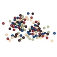 thumbnail image 4 of 100pcs 9mm Colorful Silicone Beads Necklace Bracelet Beads Round Silicone Loose Beads For Keychain Making, 4 of 8