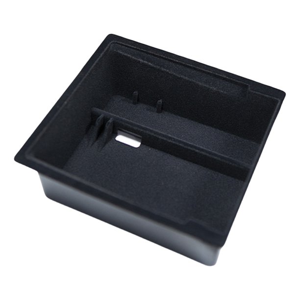 Caja De Almacenamiento Para Reposabrazos Caja de almacenamiento con reposabrazos, bandeja para llaves de gafas de tela flocada para Tesla Model 3 Highland 24