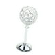 thumbnail image 2 of Candelabro de cristal para velas de té, centros de mesa para bodas plata M, 2 of 8