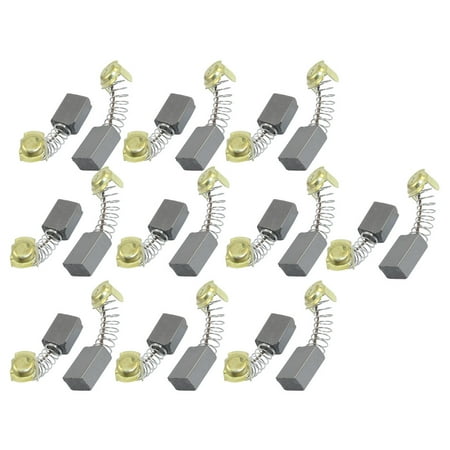 Unique Bargains 20 Pcs Electric Tool Motor Carbon Brush 16 x 11 x 7mm for 999043