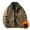 Khaki, variant on Mwjwdo Mens Winter Jacket 2025 Casual Long Sleeve Fleece Lined Jackets Warm Soft Coats Loose Fit Outwear Jacket Black XXXXL