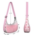 thumbnail image 4 of Fashionable Animal Print Crossbody Handbag for Women, Dynamic Leopard and Cheetah Pattern Shoulder Tote, Lightweight Water-Resistant Hobo Purse with Cute Polka Spots, 4 of 5