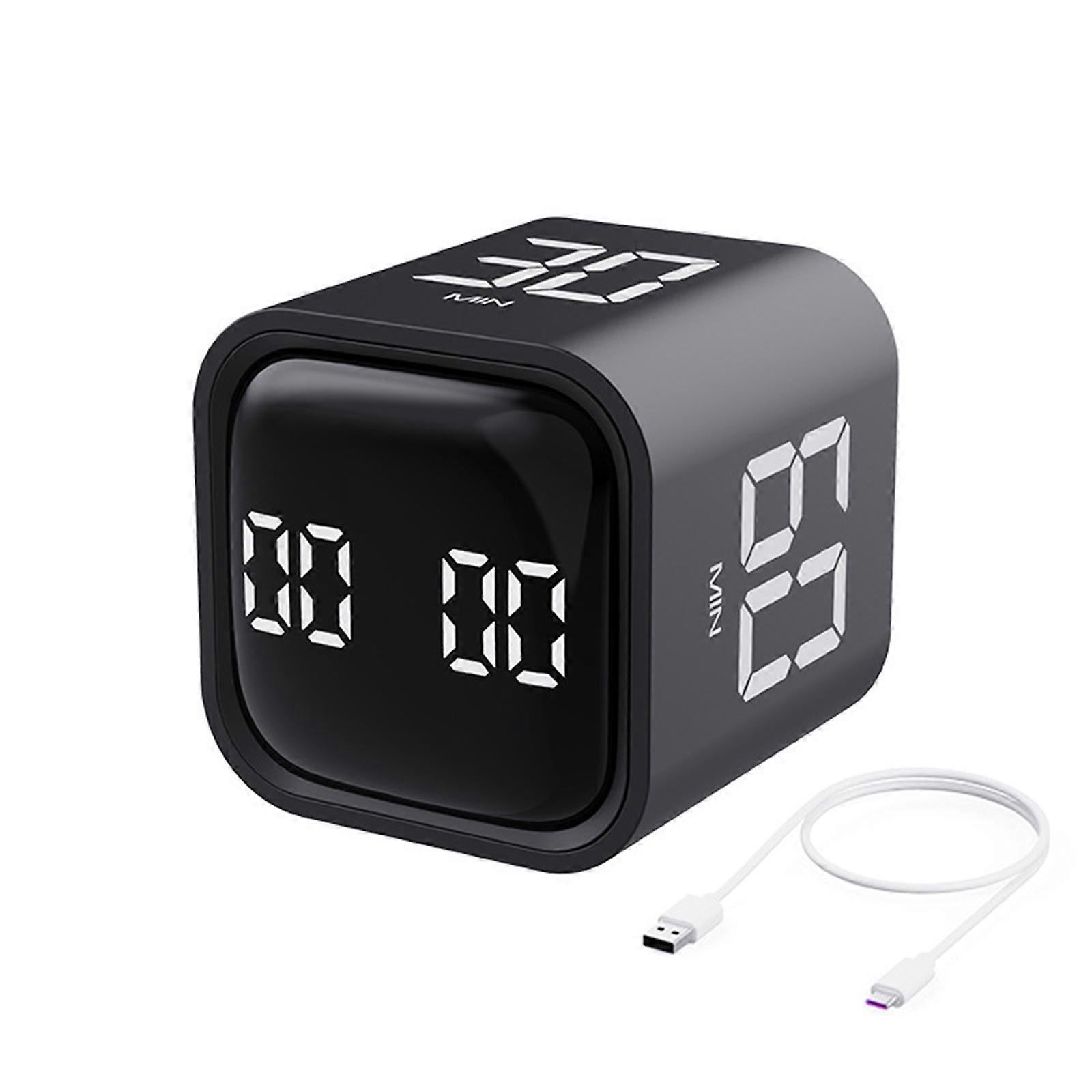 Gravity Sensors Flip Timer Countdown Settings 5-10-30-60 Minutes Cube ...