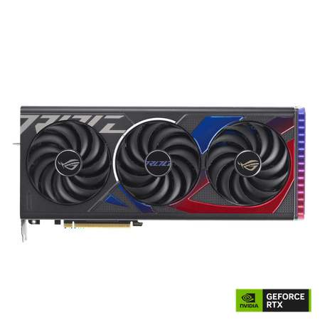 ASUS ROG Strix GeForce RTX 4070 SUPER Gaming Graphics Card (PCIe 4.0, 12GB GDDR6X, DLSS 3, HDMI 2.1a, DisplayPort 1.4a, Massive vented backplate, Aura Sync) ROG-STRIX-RTX4070S-12G-GAMING