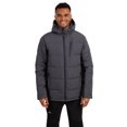 thumbnail image 3 of Trespass Mens Padded Jacket Waterproof Raincoat with 3 Zip Pockets Lescote, 3 of 7