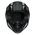 thumbnail image 2 of Raider Motocross RX1 Off-Road Open Face Helmet DOT Approved - Black/Silver - L, 2 of 4