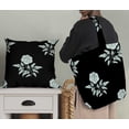 thumbnail image 5 of Soimoi polyester Crepe Fabric Leaves & Floral Artistic Decor Fabric Printed Yard 52 Inch Wide, 5 of 5